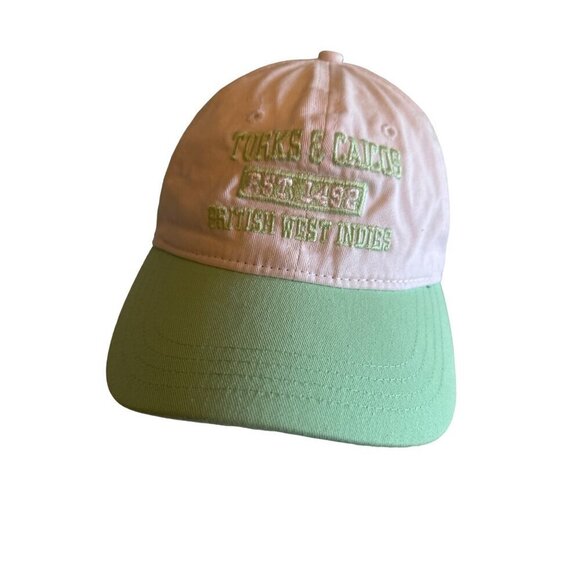 Turks & Caicos Est. 1492 British West Indies Embroidered Cap - Picture 1 of 6